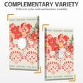 thumbnail image 2 of Decorator Switch or Receptacle Pioneer Floral Outlet Wall Plate,Size 1-Gang 2.8" x 4.5”, Polycarbonate Thermoplastic Electrical Switchplate Home Decor for Kitchen Living Room Bedroom Decorate, 2 of 6