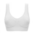 thumbnail image 2 of Plus-Size Women Seamless Padded Wireless Yoga Sports Bra, 2 of 5