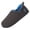 Gray, variant on LongBay Men's Slippers Non-Slip Indoor Outdoor for Warm Fleece Lined House Memory Foam Shoes