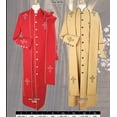 thumbnail image 2 of Clergy robe Men's Cassock Pastor Robe With Matching Stole, 2 of 6