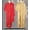 RED/WHITE, variant on Clergy robe Men's Cassock Pastor Robe With Matching Stole