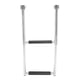 thumbnail image 2 of Escalera 2 Pasos Acero Telescópico inoxidable Escalera antideslizador una escalera de Muelle extensible para natacia de yates para botes, 2 of 7