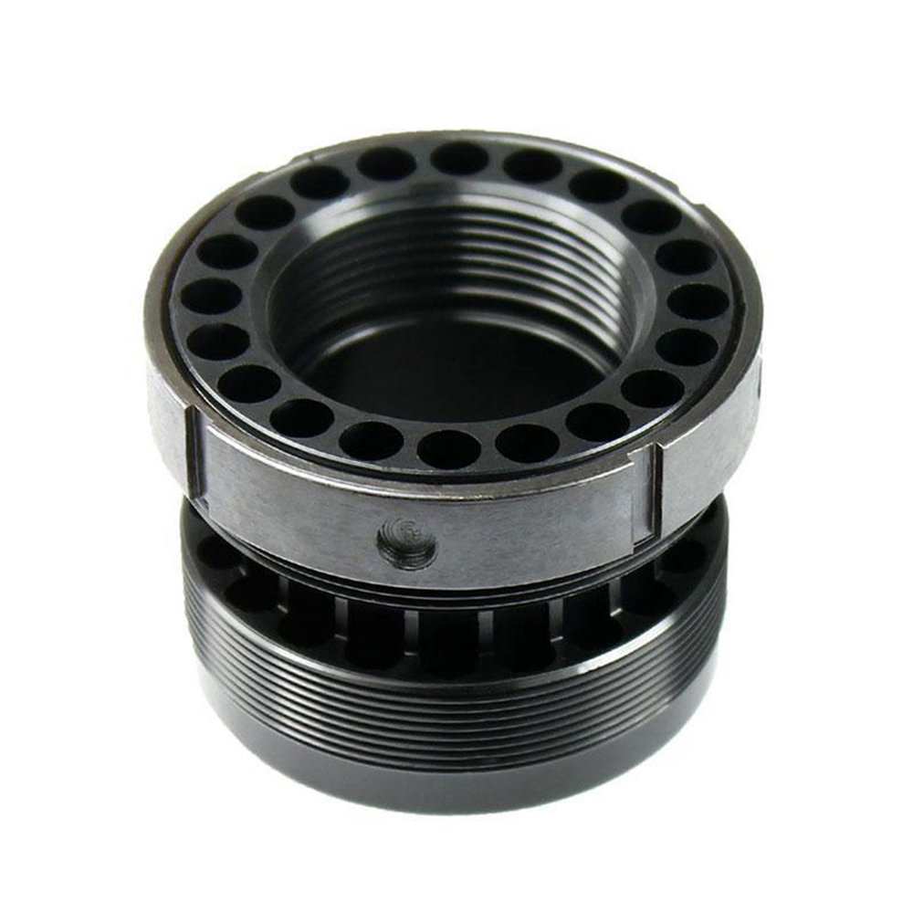 5.56 Inch Round Barrel Nut Threaded Screw Nut Barrel Nut with Steel Jam