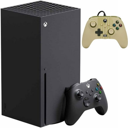 Microsoft Xbox Series X 1TB SSD Bundle with Enhanced Wired Controller (Desert Ops)