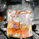 thumbnail image 5 of Vaso Vaso de cerveza de vidrio retorcido de 250 ml, vaso de whisky grueso y colorido con diseño único para uso en bares en casa JASKFLY, 5 of 7