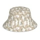 thumbnail image 1 of Fotbe Retro Bunny Flower Sombrero Tipo Pescador con Estampado – Sombrero de Sol de Algodón de Moda para Playa, Golf, Pesca, 1 of 6