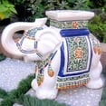 thumbnail image 1 of Pemberly Row Modern / Contemporary Ceramic Large Stool in White, 1 of 1