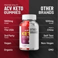 thumbnail image 6 of (5 Pack) Slim Ease Keto ACV Gummies - Slim Ease Apple Cider Vinegar Gummy Supplement for Energy - SlimEase Keto Gummies Dietary Supplement (300 Gummies), 6 of 7