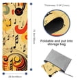 thumbnail image 4 of Musical Note Yoga Towel with Storage Bag, 72.8"x26.8" - Suitable for Yoga, Pilates, Fitness, Gym Towel - Multi-functional Yoga Blanket Included, 4 of 6