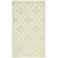 thumbnail image 2 of SAFAVIEH Cambridge Kirsten Geometric Wool Area Rug, Light Green/Ivory, 3' x 5', 2 of 7
