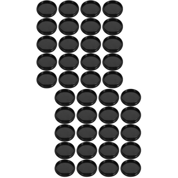 110 Pcs Office Supplies Loose-leaf Button Mushroom Plastic Binder Disc Binding Discs Love