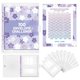 thumbnail image 3 of Carpeta transparente A5 PVC Mini carpeta portátil hoja suelta cuaderno presente, 3 of 8