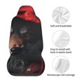 thumbnail image 5 of Vsdgher Mysterious Hooded Wolf Automotive Seat Covers for Cars Trucks and SUVs – Car Seat Covers for Truck Seat Protectors Set of 2, 5 of 7