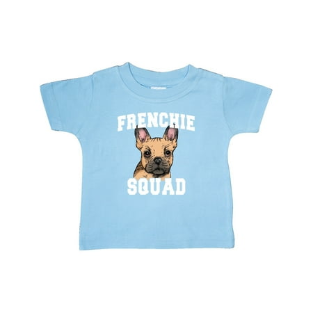 

Inktastic Dog Frenchie Squad Gift Baby Boy or Baby Girl T-Shirt