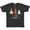 Vintage Black, variant on Inktastic Feliz Navidad Row of Decorated Trees T-Shirt