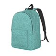 thumbnail image 1 of Fotbe Teal Green Glitter Mochila de Lona con Estampado, Mochila Duradera, Mochila Versátil de Alta Calidad, Mochila Compacta Vintage-Small, 1 of 5