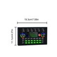thumbnail image 3 of F009 Sound Card, Mobile Phone, Computer, Live Streaming Sound Card Device, DJ And Ktv Mixer Compatible With Multiple Foreign Platforms, One Click Nois, 3 of 5