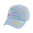 thumbnail image 2 of Tejiojio Fall Kids Baseball Hat Toddler Boys Girls Sun Protection Cotton Hats Dinosaur Sun Hat, 2 of 6