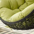 thumbnail image 4 of Modway Encase Swing Outdoor Patio Lounge Chair without Stand in Black/Peridot, 4 of 8