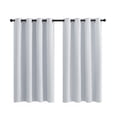 thumbnail image 1 of Elegantes cortinas opacas, aislamiento térmico que oscurecen la habitación para una mayor protección de la privacidad, fácil cuidado, lavables a máquina, ojales para una instalación perfecta, 2, 1 of 5