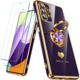 thumbnail image 1 of wonima11 for Galaxy A16 5G / 4G Case Wrist Band Kickstand Cover Ultra Slim IMD Animal Pattern Shockproof Protection Holder Cover for Samsung Galaxy A16 5G (Cartoon Characters), 1 of 1