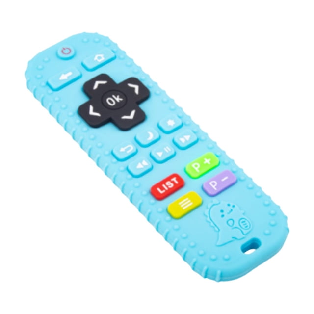 Baby Teething Baby Hand Chewing Toy for Toddlers Blue Sunnimix juguetes para masticar la dentición