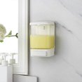 thumbnail image 2 of Manual Soap Dispenser 33.8oz/1000ml Wall Mount Soap Dispenser Bathroom Commercial Soap Dispenser Fo, 2 of 5