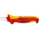 thumbnail image 1 of KNIPEX 98 53 03 Cuchillo pelacables mango aislante en dos componentes, según norma VDE 170 mm, 1 of 1