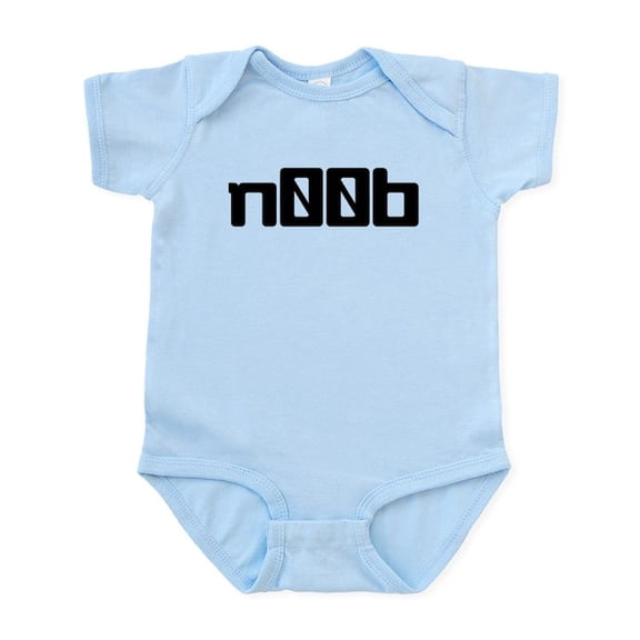 CafePress - Noob Infant Bodysuit - Baby Light Bodysuit, Size Newborn - 24 Months