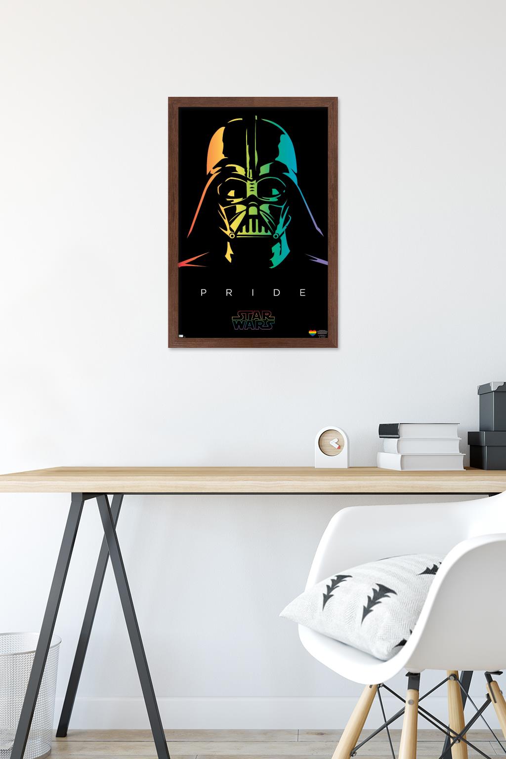 Star Wars: Saga - Darth Vader Pride Wall Poster, 14.725" x 22.375" Framed