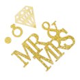 thumbnail image 4 of Party Table Confetti Decoration, 4 Pack Golden Confetti Plastic And Resin  For Party, 4 of 8