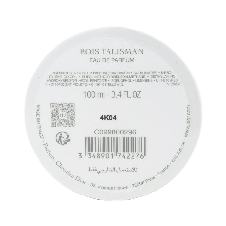 Dior Unisex Bois Talisman EDP Spray 3.4 oz Fragrances
