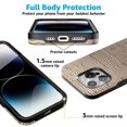 thumbnail image 3 of Casely iPhone 15 Pro Max Case | Mocha Ripple | Brown Waves Case | Compatible with MagSafe and Action Button, 3 of 9