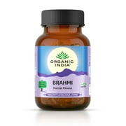 ORGANIC INDIA Brahmi Capsules For Improves Brain & Nervous System  60 capsules