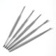 thumbnail image 1 of Paquete de 5 Cuchara portátil de acero inoxidable brillar herramienta de limpieza de oídos de doble cabeza, 1 of 5