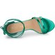 thumbnail image 4 of Sandalias Con cordones Y punta Abierta Tacón de aguja Allegra K Verde 37, 4 of 6