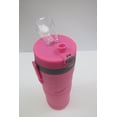 thumbnail image 5 of Wellness 128 oz Pink Plastic Water Bottle with Screw Cap, 5 of 6