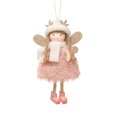 thumbnail image 1 of Con video Sombrero de copa rosa astas ángel decoración navideña nuevo sombrero de copa astas colgante de niña nuevo colgante de ángel creativo colgante regalo de ANGGREK Otros, 1 of 8