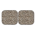 thumbnail image 7 of Windshield Sun Shade, Leopard fashion texture Foldable Car Sun Shade Windshield for Front, 2 Pieces, 7 of 7