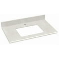 thumbnail image 1 of 30.5-in. W  18.75-in. D Stone Top In Beige Color For 1 Hole Faucet AI-576, 1 of 3
