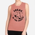 thumbnail image 2 of Ghost Freak in the Sheets Women's Muscle Tank Large Desert Pink, 2 of 5