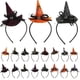 thumbnail image 2 of Sombrero de bruja de calabaza de Halloween, diadema de calavera para Festival de fantasmas de telaraña, accesorios de rendimiento para fiesta de vacaciones, Tiara, accesorios para el cabello Fivean unisex, 2 of 2