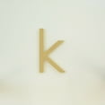 thumbnail image 3 of Package of 1, 18 Inch X 3/4" Thickness MDF Letter k in The Century Gothic Font, Thick, Lower Case for Art & Craft Project, Made in USA, 3 of 4