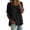Black, variant on Women'S T Shirts Solid Color Crew Neck Short Sleeve Wrinkle-Resistant Pull-On Black 2026