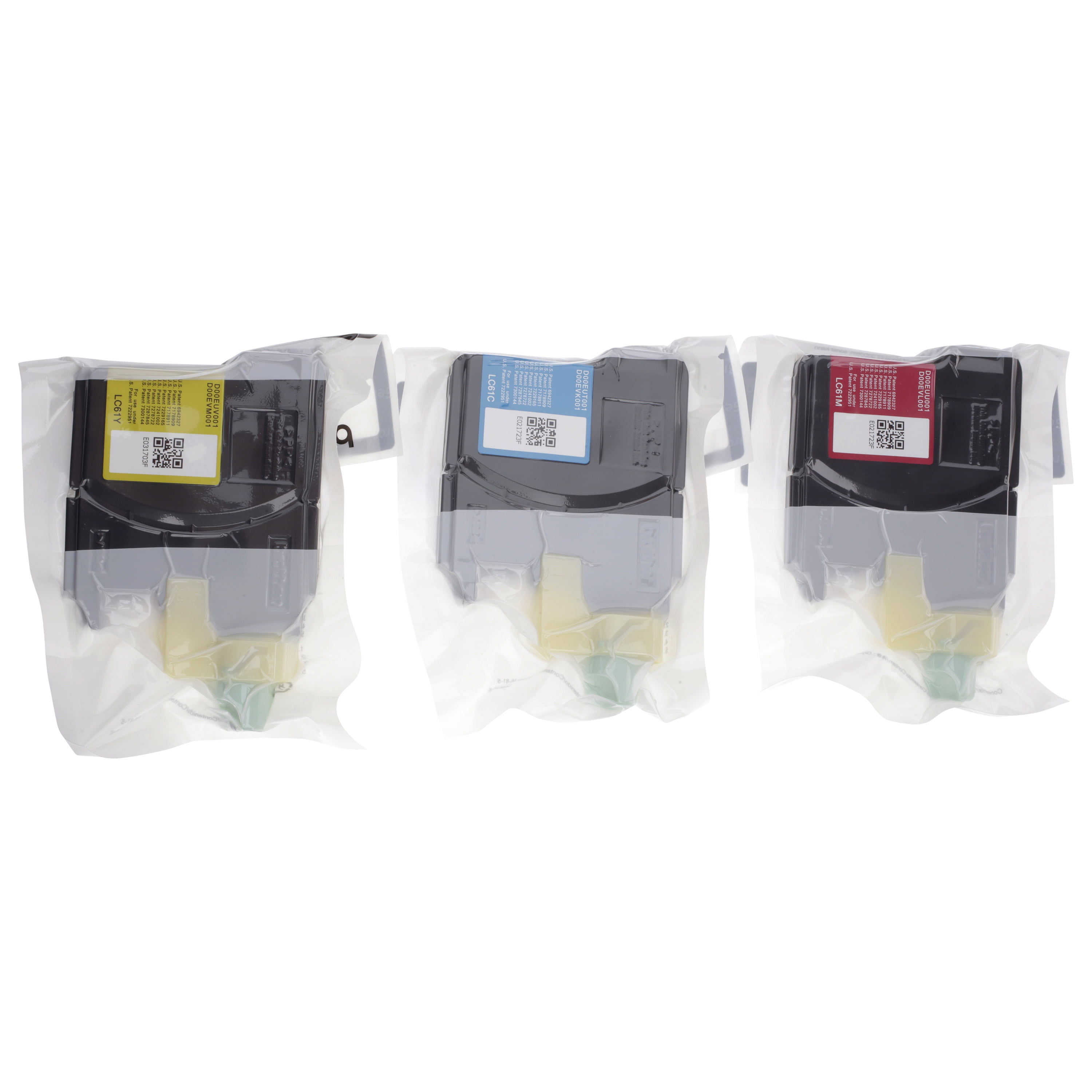 Brother Genuine Standard-yield Color Printer Ink Cartridges, LC613PKW