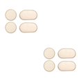 thumbnail image 2 of Injueey Canasta de Fondo Base de Ovalada Ganchillo con Agujeros para Canasta de Hilo Type1 NO1, 2 of 4