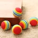 thumbnail image 3 of Bolas de espuma suave arcoíris para gatos, coloridas bolas de juguete para masticar mascotas, bolas para gatos, lindas bolas de arcoíris, rodillo felino para rascar, masticar (20 piezas) Xemadio YQ-0034, 3 of 6