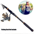 thumbnail image 7 of Sougayilang Telescopic Fishing Rod Graphite Carbon Fiber for Saltwater Freshwater, 7 of 7