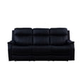 thumbnail image 2 of Power Headrest & Footrest Function / Dark Blue Fabric Sofa for Home Relaxation, 2 of 5