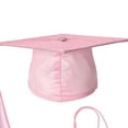 thumbnail image 5 of HAOTAGS Boys and Girls Long Sleeve Graduation Gown Set With Cape And Cap (2-10) Toddler To Kids Outfits For Ceremony And Performance Pink Size 3T, 5 of 6
